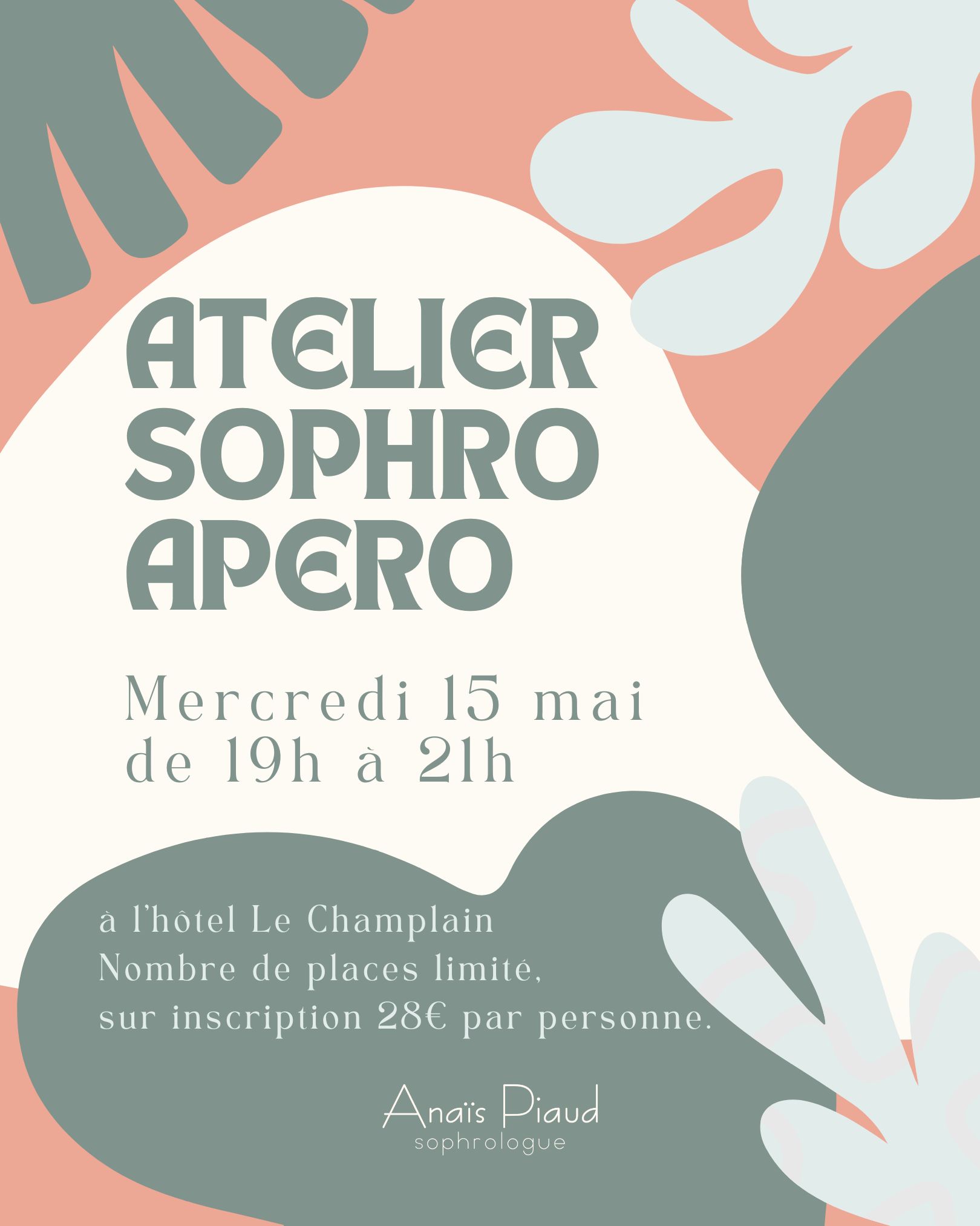 Atelier Sophro Apéro à La Rochelle