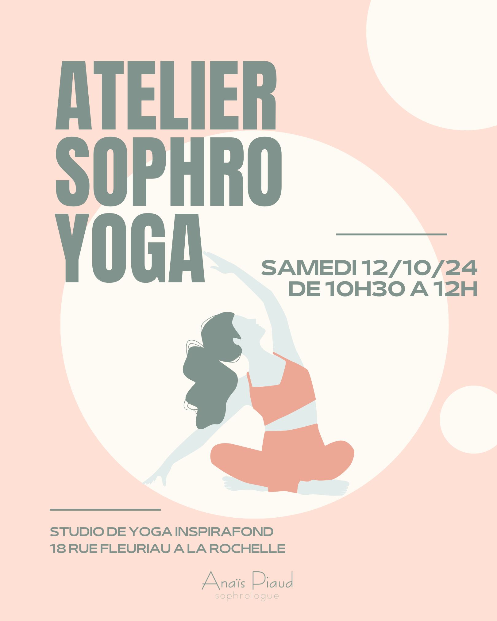 Atelier Sophro-Yoga à La Rochelle